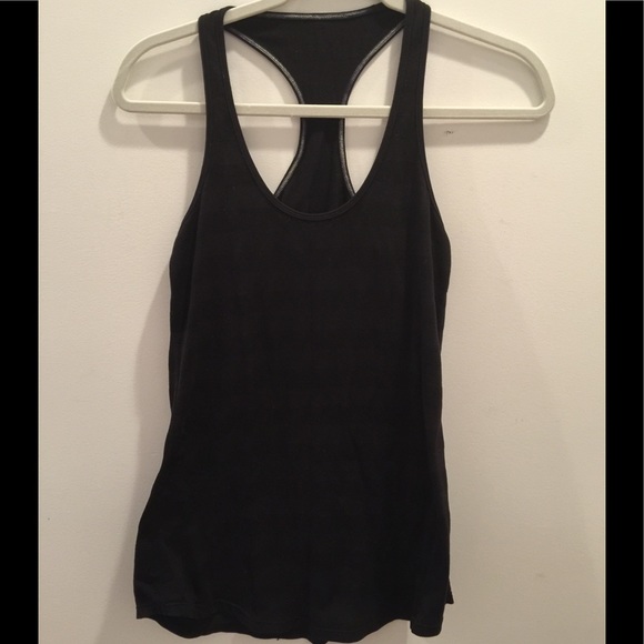 Lululemon Cool Racer Back Ribbed Black Reversible - Picture 5 of 6